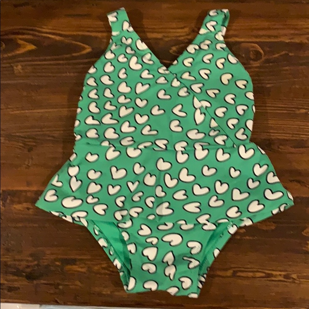 DVF collab for Gap Kids iconic heart bathing suit baby 12-18 months